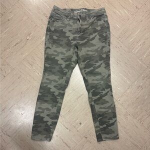Camo Print Women's Jeans